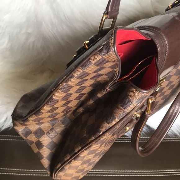 Luxury Alert! Louis Vuitton Damier Ebene Griet GM - Collectors Item - Picture 15 of 16